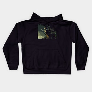 Abstract Robot Kids Hoodie